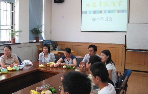 參加座談會的部分教師代表