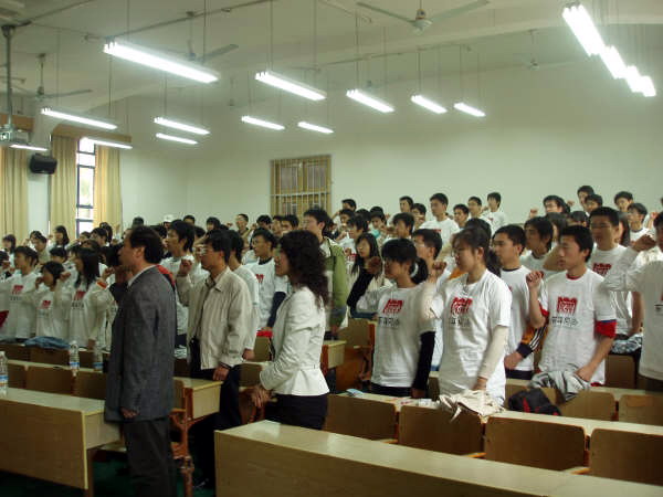 志愿者莊嚴宣誓